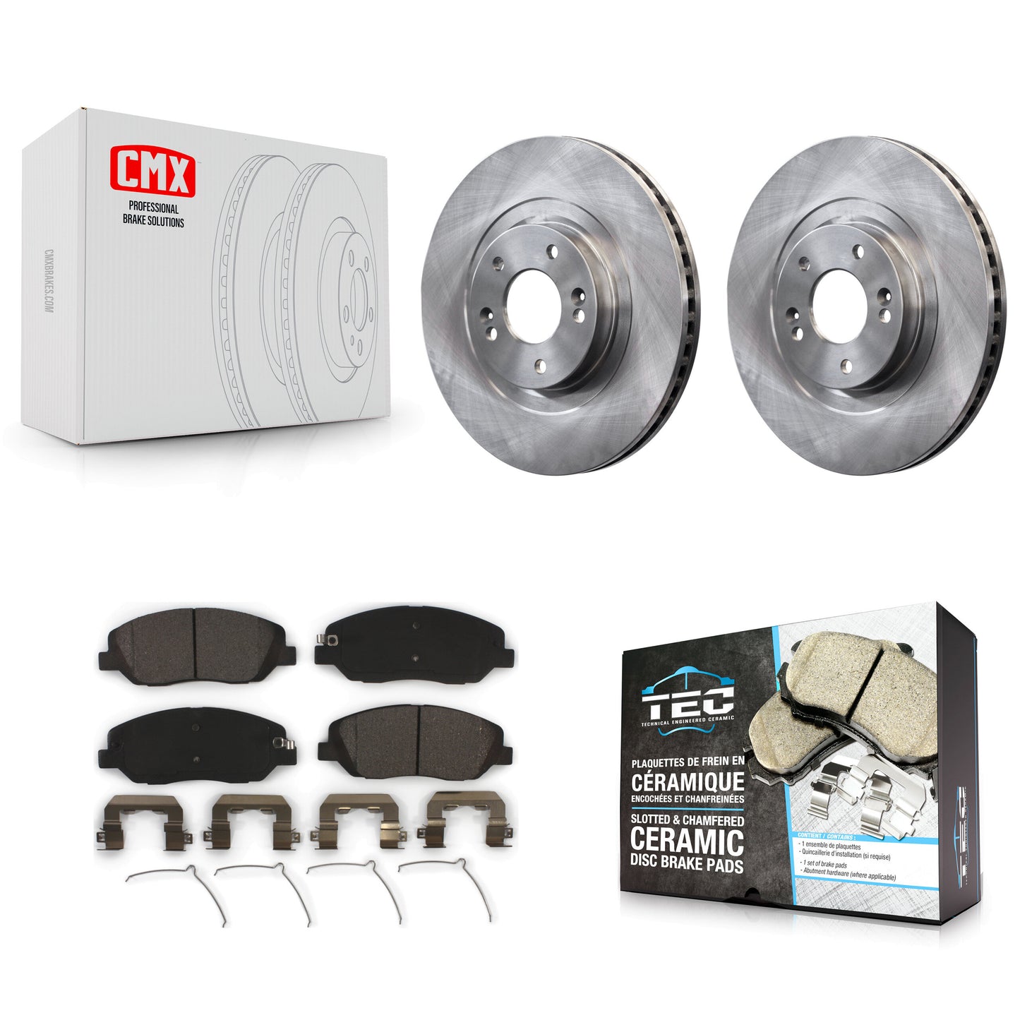 [Avant] Kit de Disque et plaquette (céramique) de frein pour Hyundai Santa Fe XL K8T-100657
