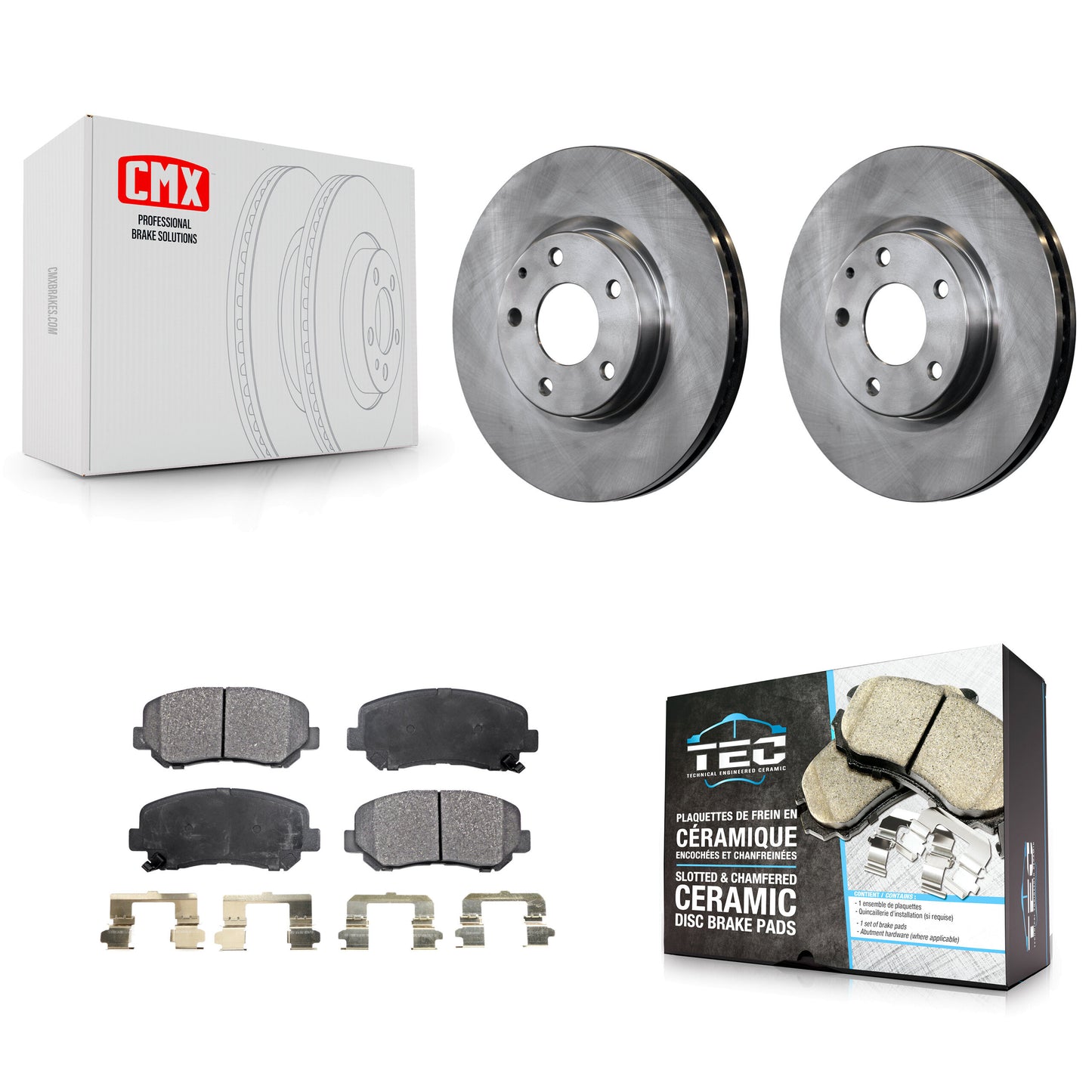 [Avant] Kit de Disque et plaquette (céramique) de frein pour 2013-2015 Mazda CX-5 K8T-100658