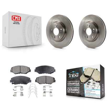 [Avant] Kit de Disque et plaquette (céramique) de frein pour 2012-2016 Honda CR-V FWD K8T-100663