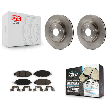 [Avant] Kit de Disque et plaquette (céramique) de frein pour Nissan Pathfinder Murano INFINITI QX60 JX35 K8T-100667