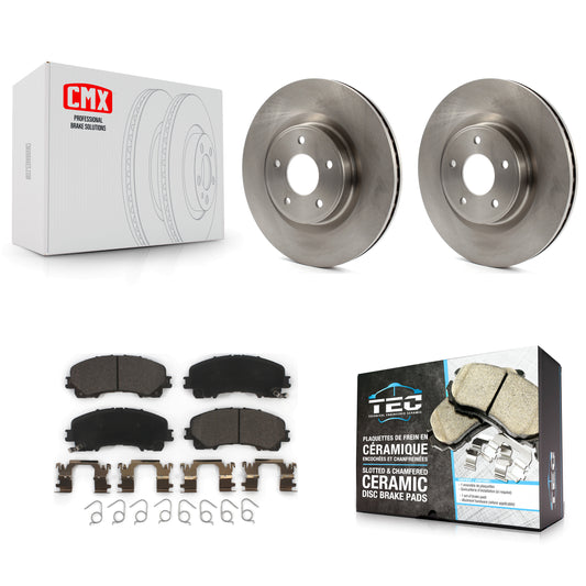 [Avant] Kit de Disque et plaquette (céramique) de frein pour INFINITI Q50 QX50 Q60 K8T-100668