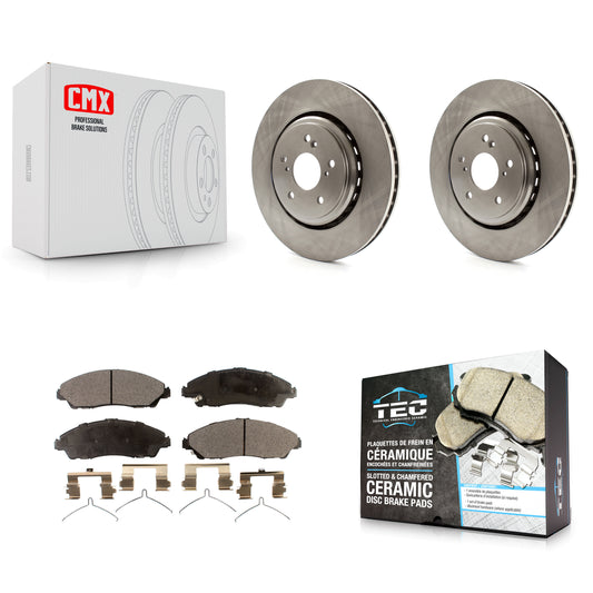 [Avant] Kit de Disque et plaquette (céramique) de frein pour 2014-2016 Acura MDX K8T-100670