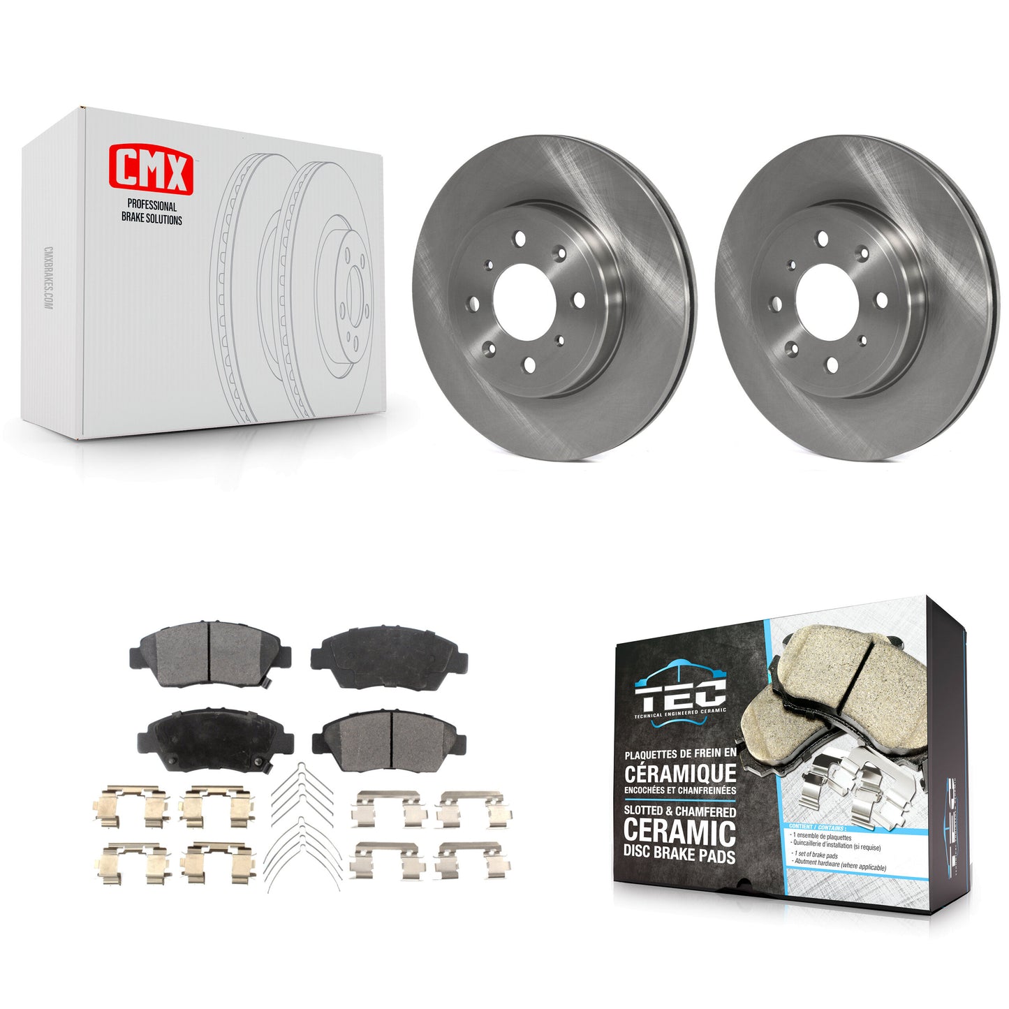 [Avant] Kit de Disque et plaquette (céramique) de frein pour 2015-2020 Honda Fit K8T-100673