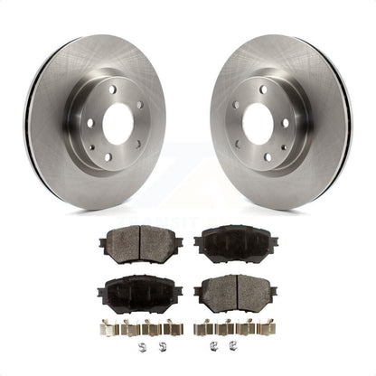 [Avant] Kit de Disque et plaquette (céramique) de frein pour Mazda 3 Sport Vehicles Manufactured In Mexico 2.5L K8T-100675 par Transit Auto