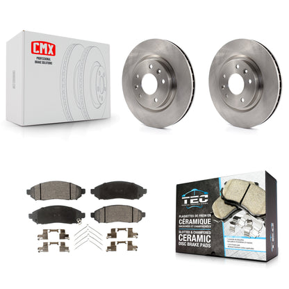 [Avant] Kit de Disque et plaquette (céramique) de frein pour 2015 Nissan LEAF Vehicles Manufactured In Japan K8T-100680