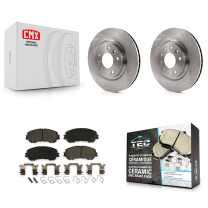 [Avant] Kit de Disque et plaquette (céramique) de frein pour Nissan Rogue Sport Qashqai K8T-100682