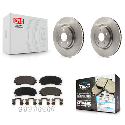 [Avant] Kit de Disque et plaquette (céramique) de frein pour Nissan Rogue K8T-100684