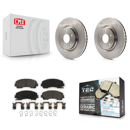 [Avant] Kit de Disque et plaquette (céramique) de frein pour Nissan Rogue K8T-100684