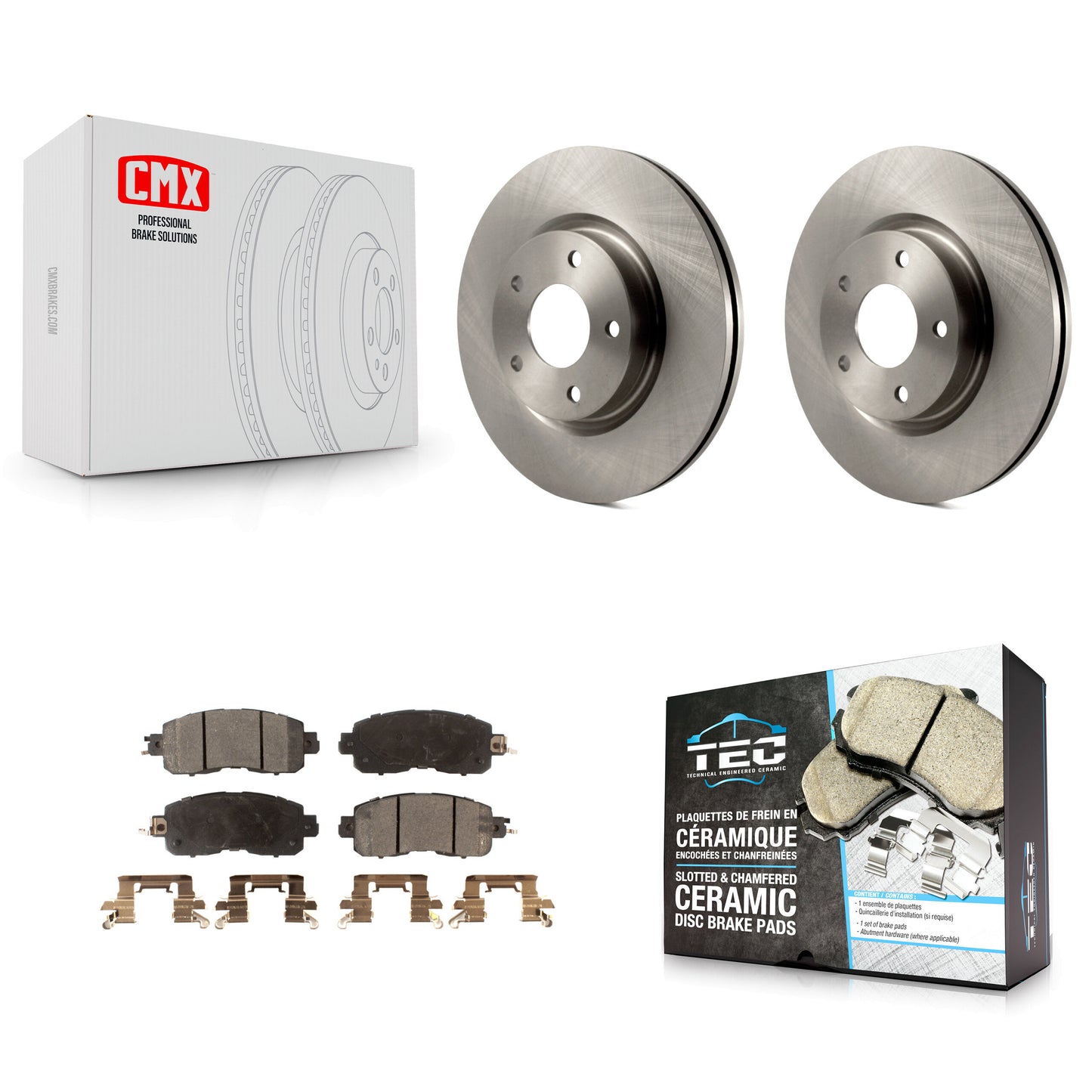 [Avant] Kit de Disque et plaquette (céramique) de frein pour Nissan Altima K8T-100685