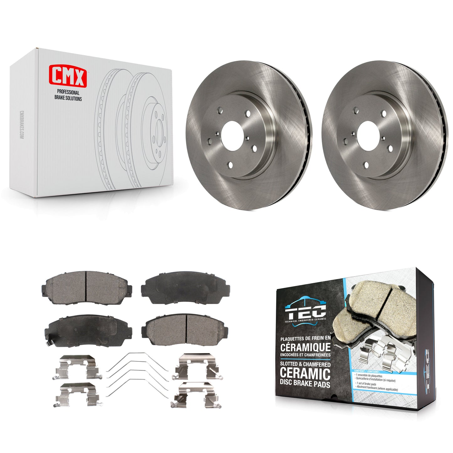 [Avant] Kit de Disque et plaquette (céramique) de frein pour 2016-2019 Subaru Legacy 2.5L K8T-100688