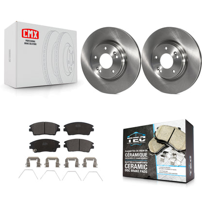 [Avant] Kit de Disque et plaquette (céramique) de frein pour Hyundai Elantra Tucson Kia Sportage K8T-100691
