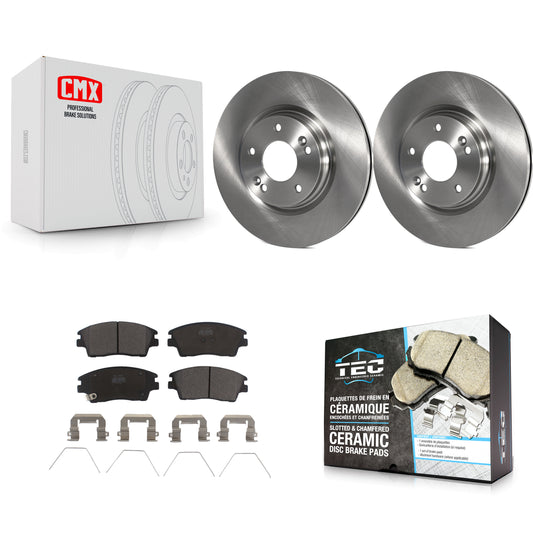 [Avant] Kit de Disque et plaquette (céramique) de frein pour Hyundai Elantra Tucson Kia Sportage K8T-100691