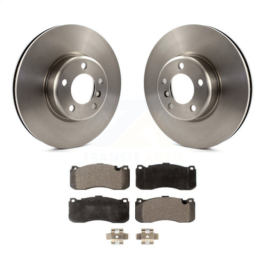 [Avant] Kit de Disque et plaquette (céramique) de frein pour 2013 BMW 328i 3.0L avec 340mm Diameter Rotor K8T-100700 par Transit Auto