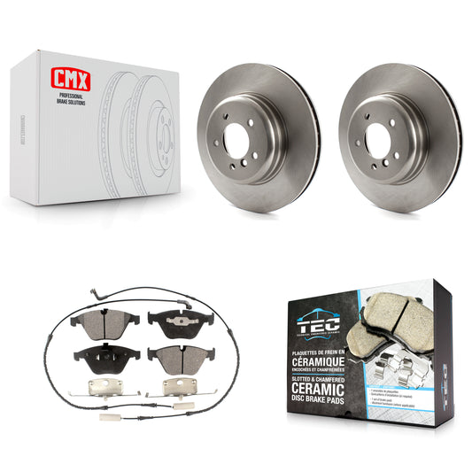[Avant] Kit de Disque et plaquette (céramique) de frein pour BMW 650i 535i 550i 645Ci 545i K8T-100702