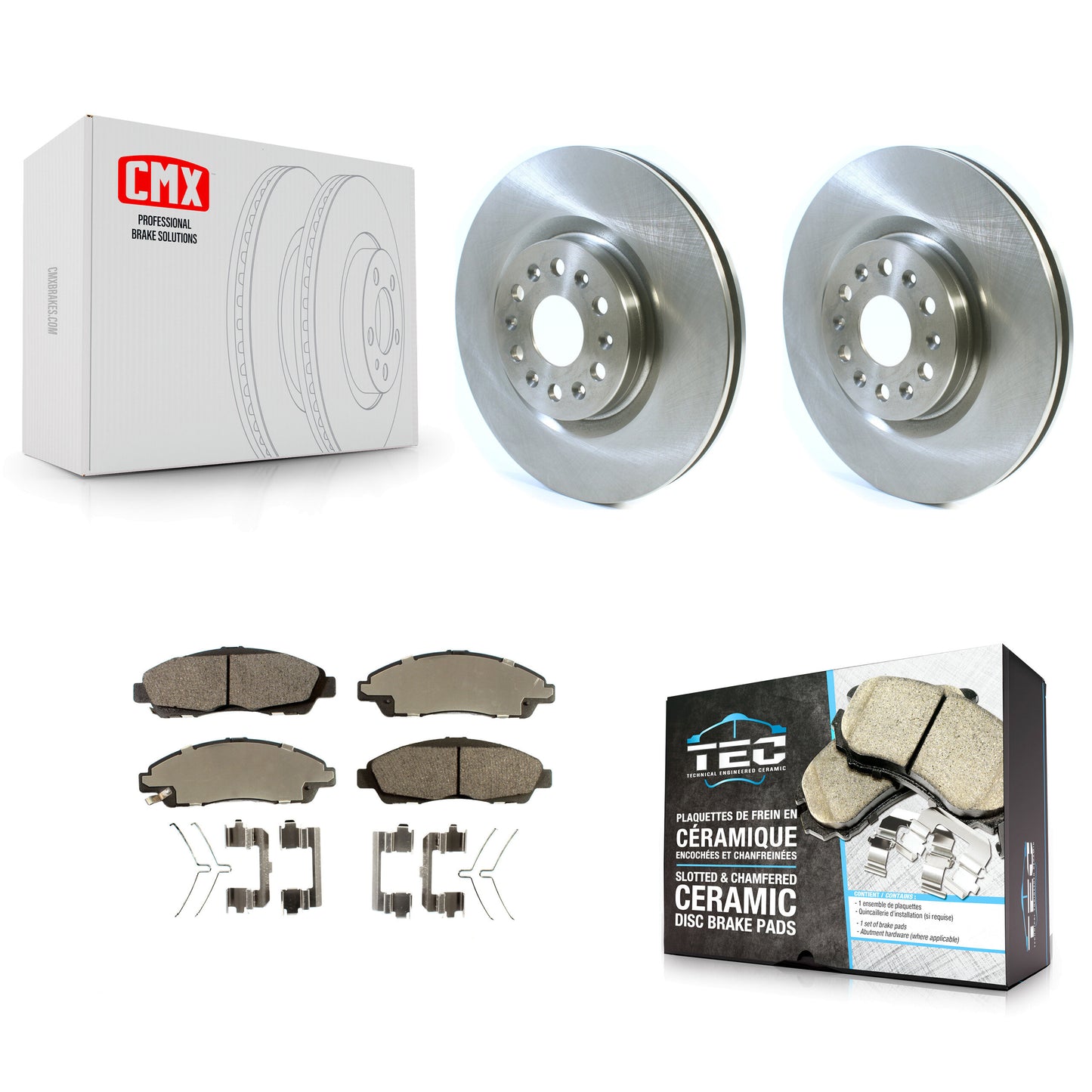 [Avant] Kit de Disque et plaquette (céramique) de frein pour Cadillac XT5 Buick Enclave XT6 K8T-100703
