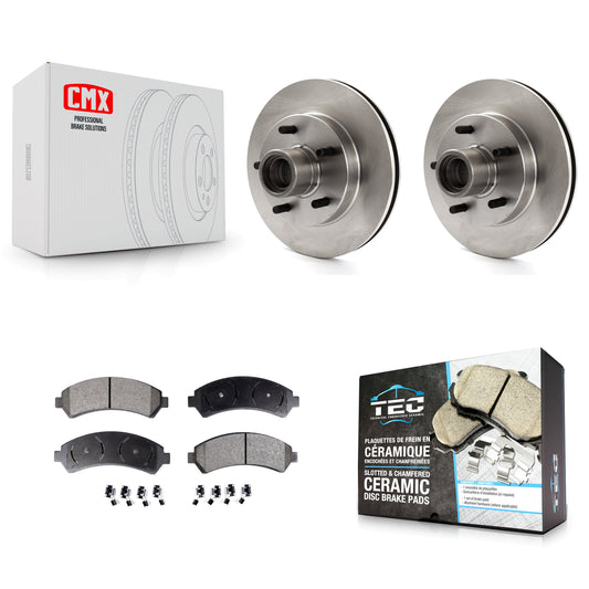 [Avant] Kit de Disque et plaquette (céramique) de frein pour 2000 Chevrolet Blazer RWD K8T-100714