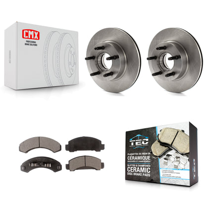 [Avant] Kit de Disque et plaquette (céramique) de frein pour Ford Ranger Explorer Mazda B4000 B3000 Bronco II Navajo K8T-100718