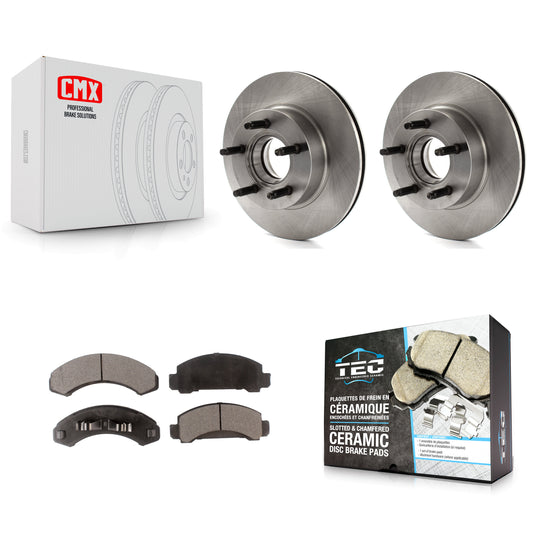[Avant] Kit de Disque et plaquette (céramique) de frein pour Ford Ranger Explorer Mazda B4000 B3000 Bronco II Navajo K8T-100718
