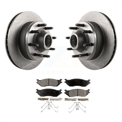 [Avant] Kit de Disque et plaquette (céramique) de frein pour 2007 Ford E-150 K8T-100722 par Transit Auto