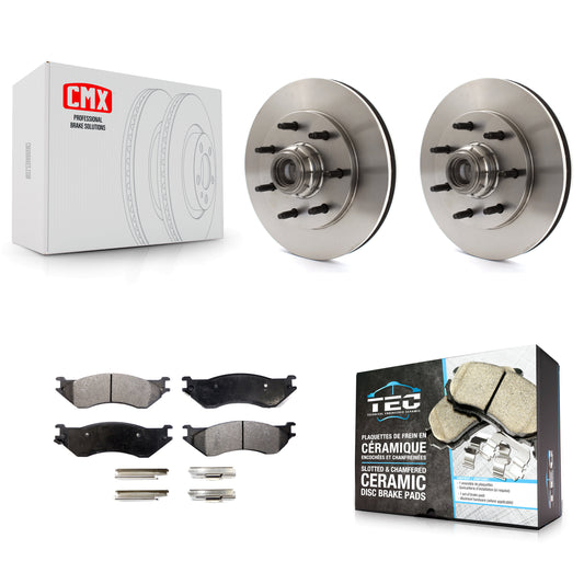 [Avant] Kit de Disque et plaquette (céramique) de frein pour Ford F-150 F-250 HD Heritage K8T-100731