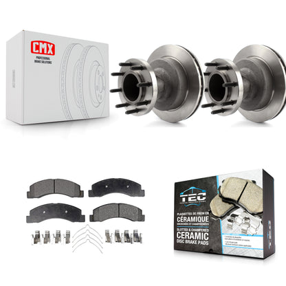 [Avant] Kit de Disque et plaquette (céramique) de frein pour Ford F-350 Super Duty avec Dual Rear Wheels K8T-100734