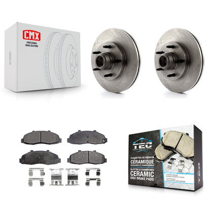 [Avant] Kit de Disque et plaquette (céramique) de frein pour Ford F-150 K8T-100737
