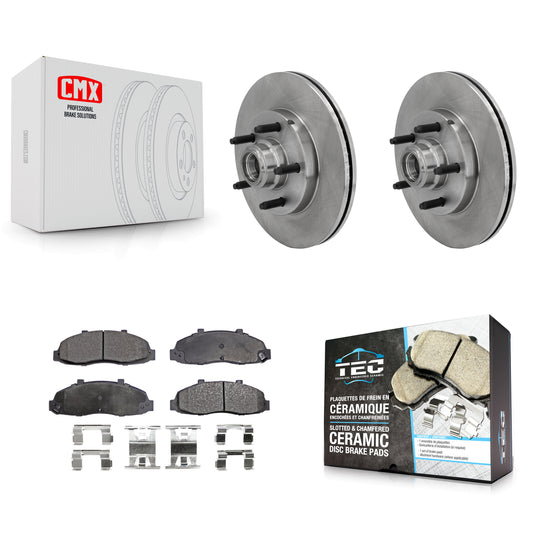 [Avant] Kit de Disque et plaquette (céramique) de frein pour 2002-2003 Lincoln Blackwood K8T-100739