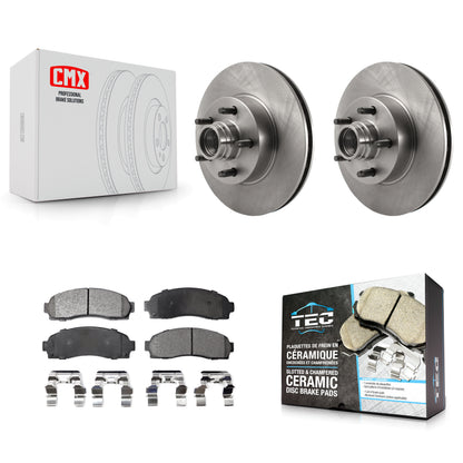 [Avant] Kit de Disque et plaquette (céramique) de frein pour 2010-2011 Ford Ranger RWD K8T-100758