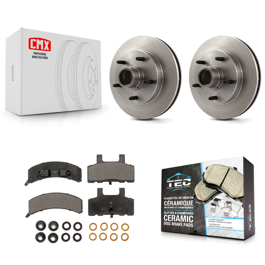 [Avant] Kit de Disque et plaquette (céramique) de frein pour 1994-1999 Dodge Ram 1500 RWD K8T-100760