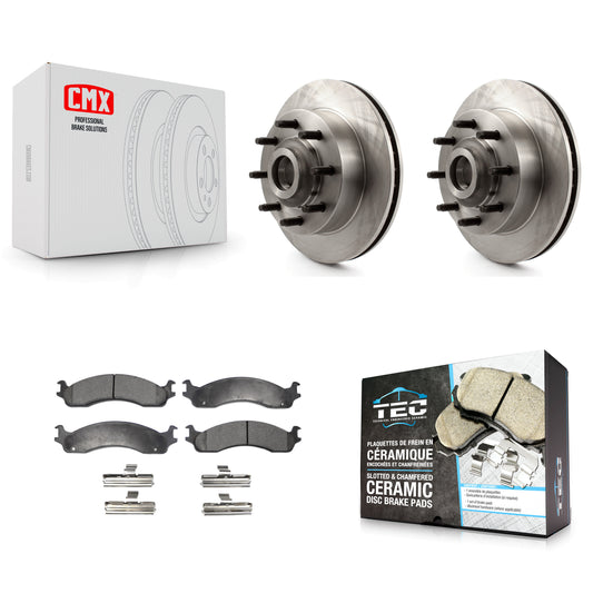 [Avant] Kit de Disque et plaquette (céramique) de frein pour Dodge Ram 2500 3500 Van B3500 B2500 K8T-100762