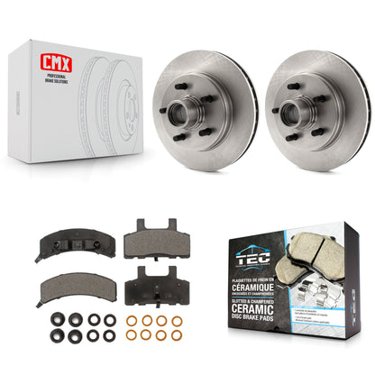 [Avant] Kit de Disque et plaquette (céramique) de frein pour C1500 Chevrolet GMC Suburban K8T-100764