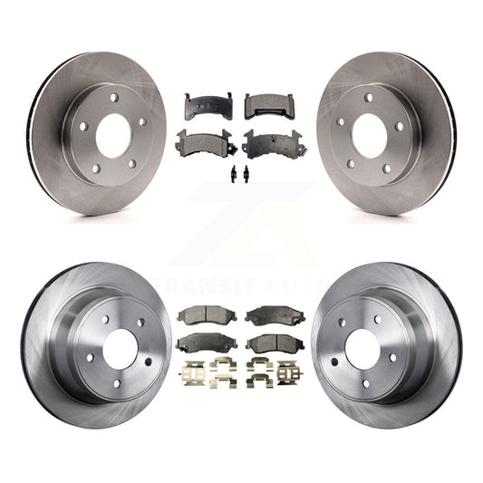[Avant + Arrière] Kit de Disque et plaquette (céramique) de frein pour 1997 Chevrolet S10 GMC Sonoma 4WD K8T-100765