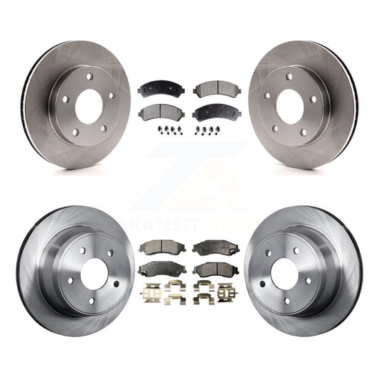 [Avant + Arrière] Kit de Disque et plaquette (céramique) de frein pour 1997 Chevrolet Blazer GMC Jimmy K8T-100766