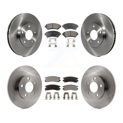 [Avant + Arrière] Kit de Disque et plaquette (céramique) de frein pour Cadillac DeVille Buick Park Avenue K8T-100769