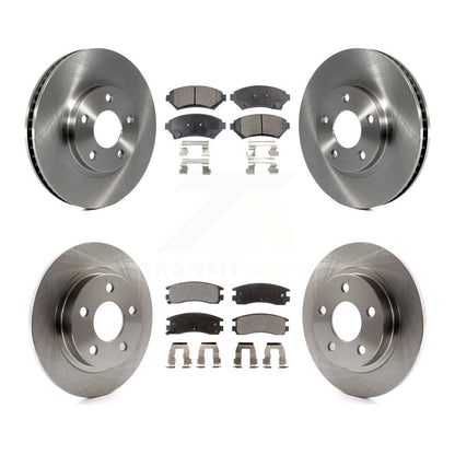 [Avant + Arrière] Kit de Disque et plaquette (céramique) de frein pour Buick LeSabre Park Avenue Pontiac Bonneville Oldsmobile Aurora Cadillac Eldorado K8T-100770