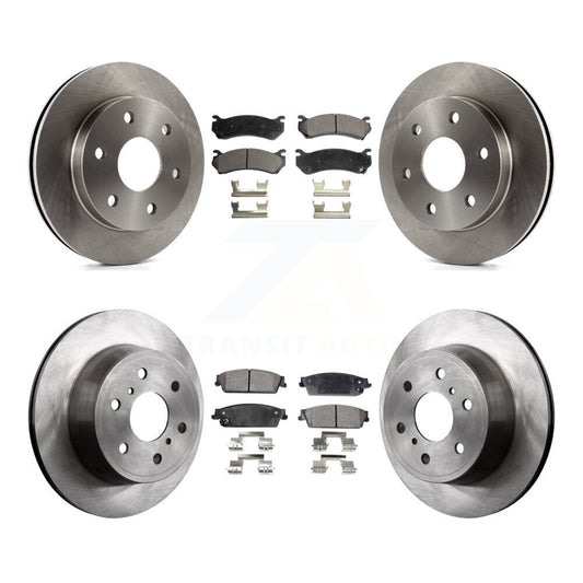 [Avant + Arrière] Kit de Disque et plaquette (céramique) de frein pour 2007 Chevrolet Silverado 1500 rear brakes K8T-100784