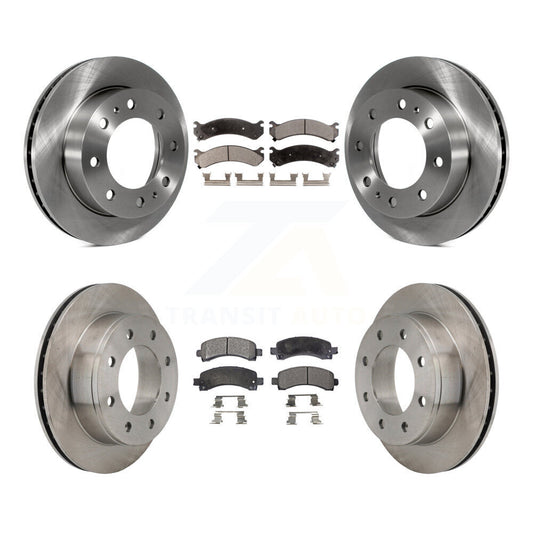 [Avant + Arrière] Kit de Disque et plaquette (céramique) de frein pour Chevrolet Express 2500 GMC Savana K8T-100789