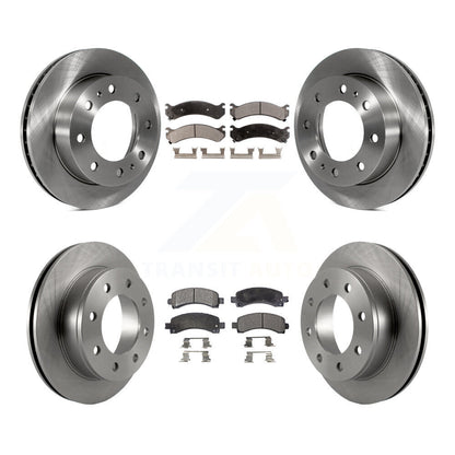 [Avant + Arrière] Kit de Disque et plaquette (céramique) de frein pour Chevrolet Express 2500 GMC Savana K8T-100791