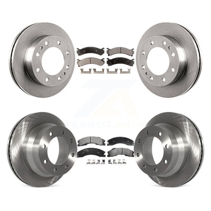[Avant + Arrière] Kit de Disque et plaquette (céramique) de frein pour Chevrolet Express 4500 GMC Savana K8T-100795