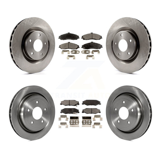 [Avant + Arrière] Kit de Disque et plaquette (céramique) de frein pour Chevrolet Corvette Cadillac XLR K8T-100811