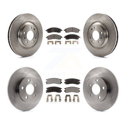 [Avant + Arrière] Kit de Disque et plaquette (céramique) de frein pour 2004 Pontiac Bonneville GXP K8T-100814