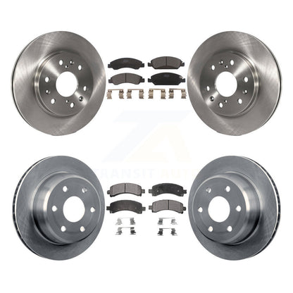 [Avant + Arrière] Kit de Disque et plaquette (céramique) de frein pour 2009-2014 Chevrolet Express 1500 GMC Savana K8T-100819