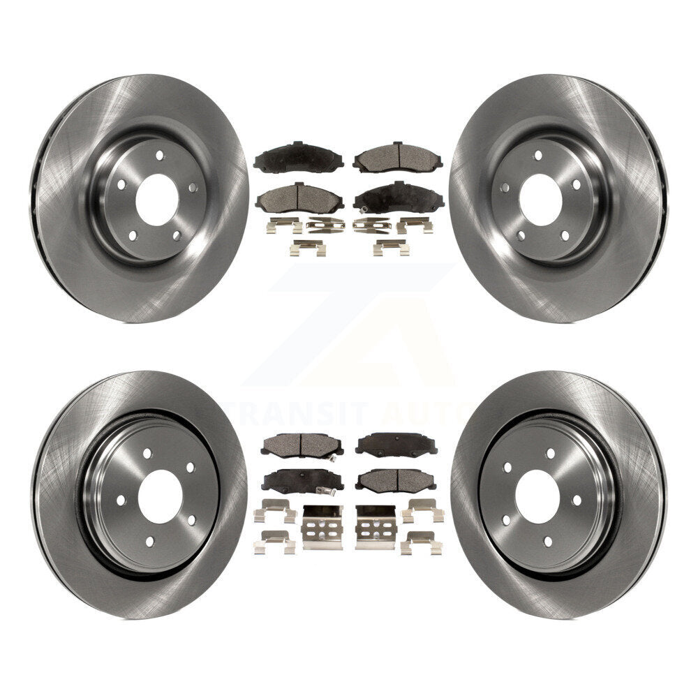 [Avant + Arrière] Kit de Disque et plaquette (céramique) de frein pour Chevrolet Corvette Cadillac XLR K8T-100825