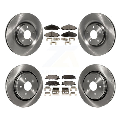 [Avant + Arrière] Kit de Disque et plaquette (céramique) de frein pour Chevrolet Corvette Cadillac XLR K8T-100825