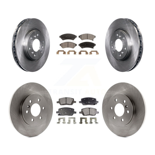 [Avant + Arrière] Kit de Disque et plaquette (céramique) de frein pour Chevrolet Uplander Pontiac Montana Buick Terraza Saturn Relay K8T-100829