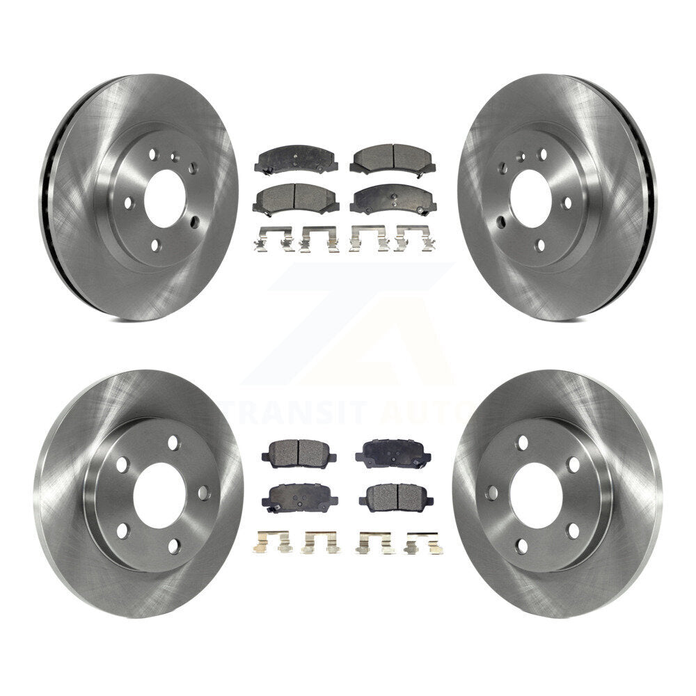 [Avant + Arrière] Kit de Disque et plaquette (céramique) de frein pour Chevrolet Impala Limited K8T-100832