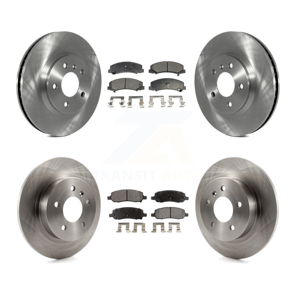 [Avant + Arrière] Kit de Disque et plaquette (céramique) de frein pour Buick Lucerne K8T-100833