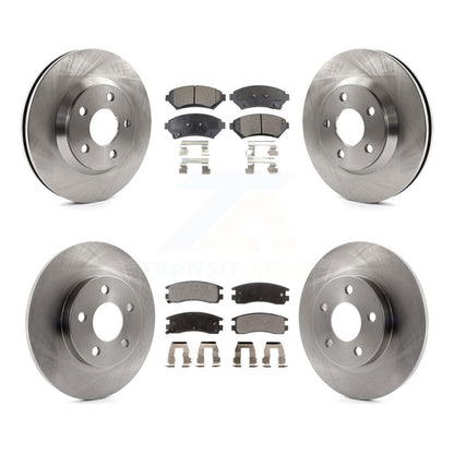 [Avant + Arrière] Kit de Disque et plaquette (céramique) de frein pour 2005 Cadillac DeVille Buick Park Avenue K8T-100839
