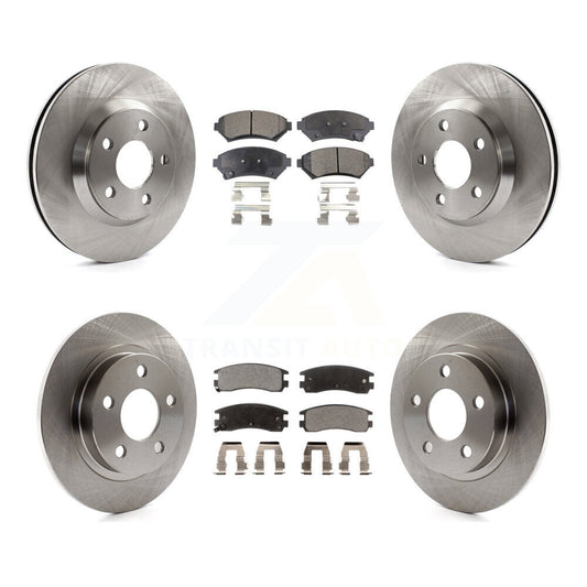 [Avant + Arrière] Kit de Disque et plaquette (céramique) de frein pour 2005 Buick LeSabre Pontiac Bonneville Park Avenue K8T-100840