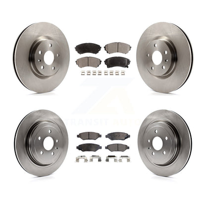 [Avant + Arrière] Kit de Disque et plaquette (céramique) de frein pour Cadillac CTS avec Heavy Duty Brakes K8T-100847